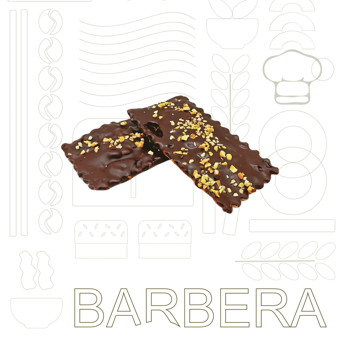 Chiacchiere ripiene cioccolato