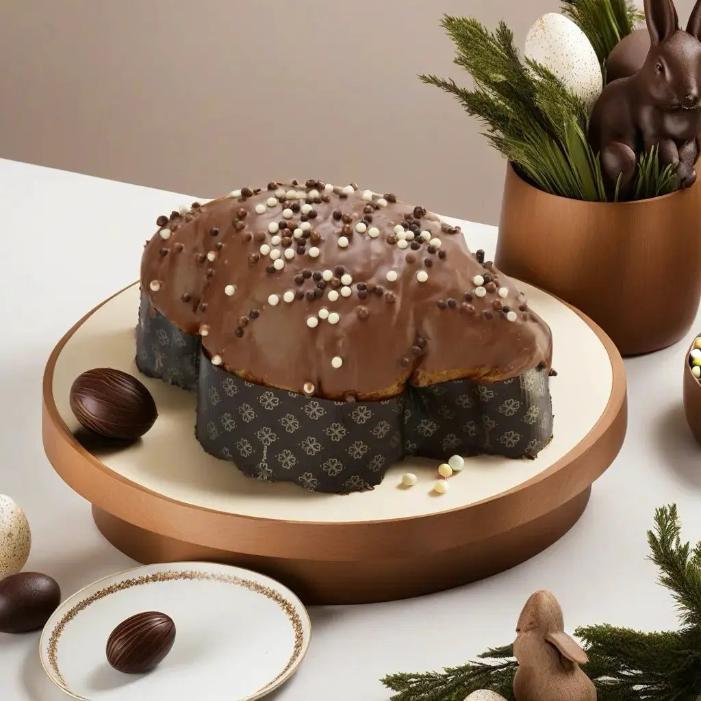 colomba pasqua tre cioccolati gran pasticceria barbera