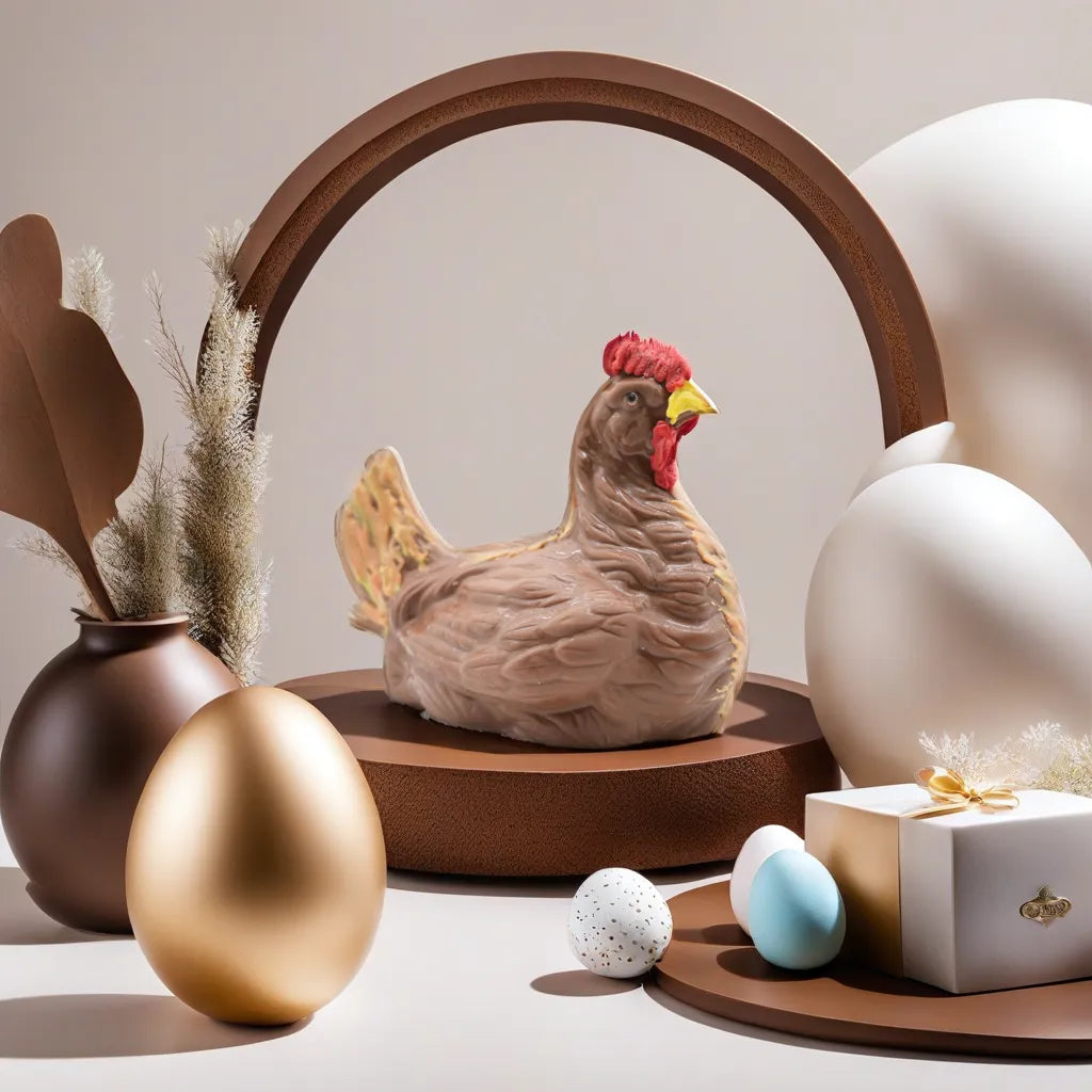 gallina cioccolato al latte gran pasticceria barbera
