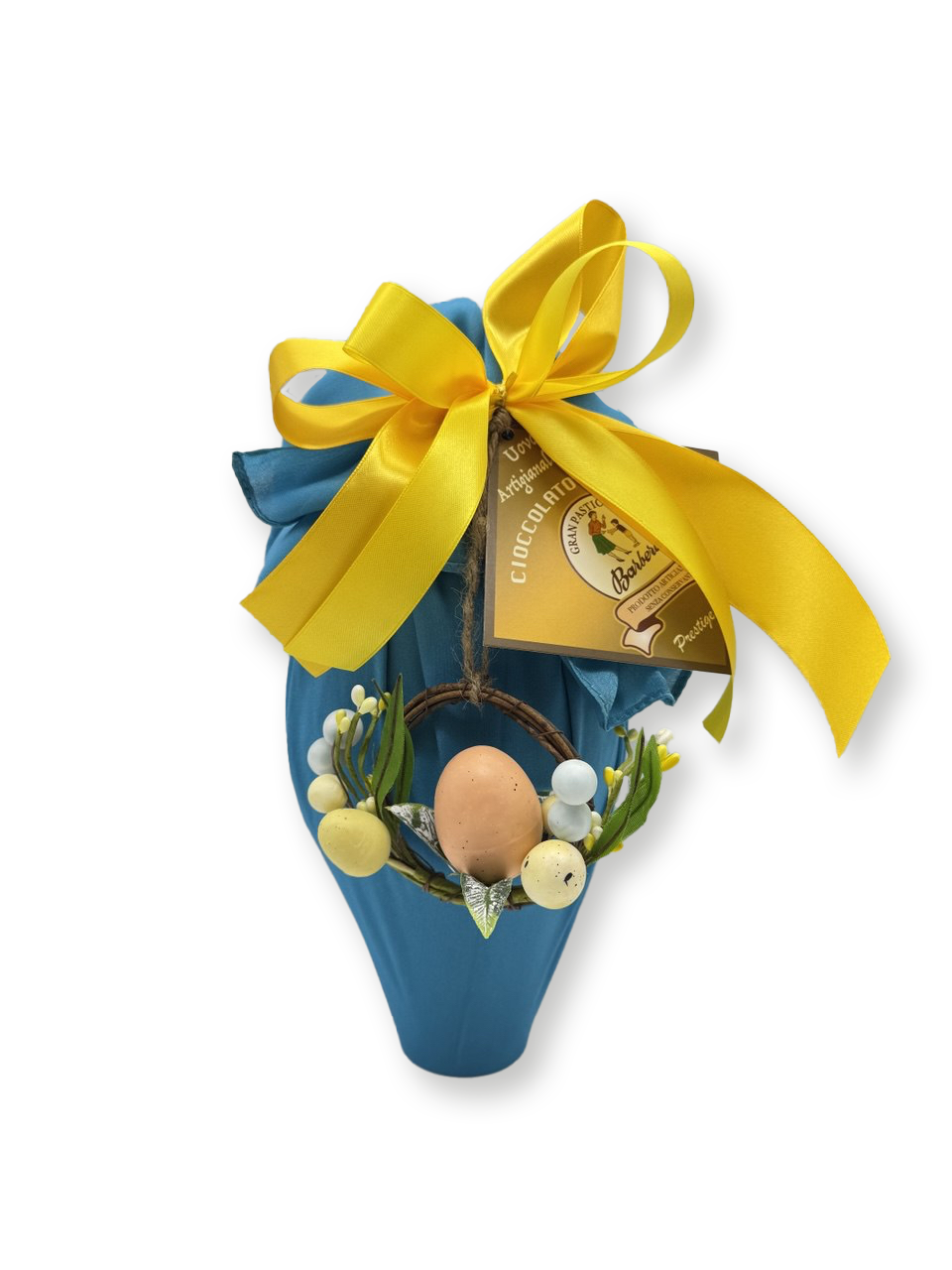 Uovo donna foulard azzurro