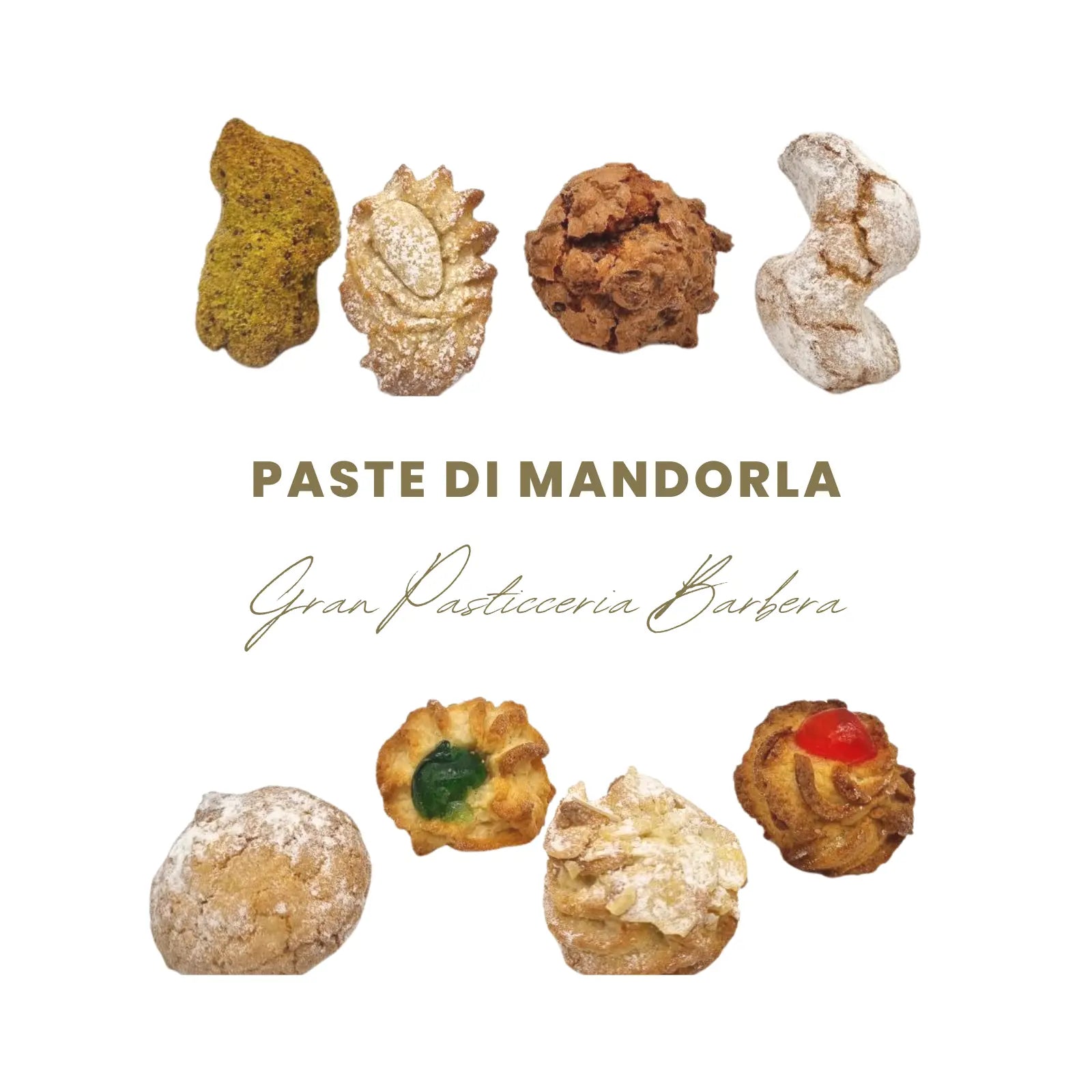 Paste Di Mandorla Artigianali | Sicilia | Gran Pasticceria Barbera ...