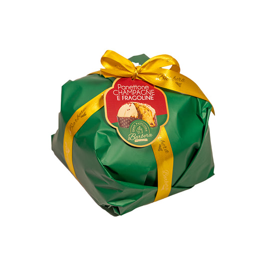 Panettone champagne e fragoline 750g