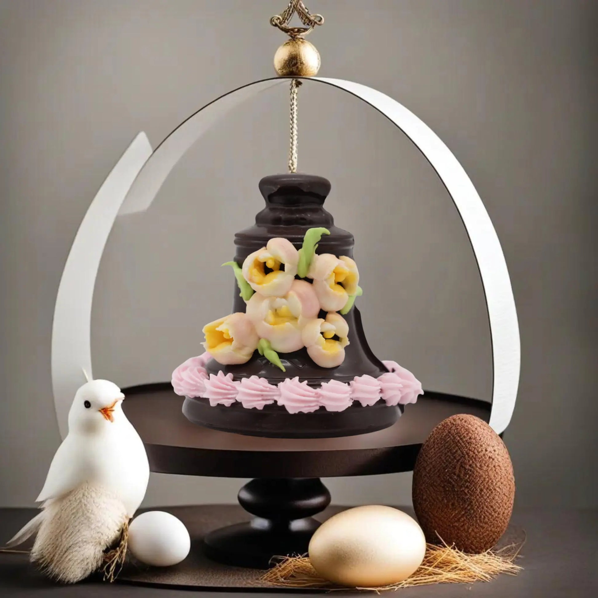 campana 100g cioccolato fondente gran pasticceria barbera