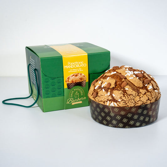 Panettone mandorlato olio oliva e limone